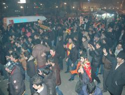 Erzurum’da derby coşkusu